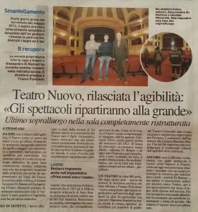 Teatro Nuovo - Ferrara - Studio tecnico Altieri Fabio